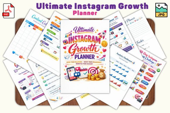 Download Ultimate Instagram Growth Planner - Instagram Collection