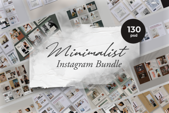 Download 130 Minimalist Instagram Bundle - Instagram Collection