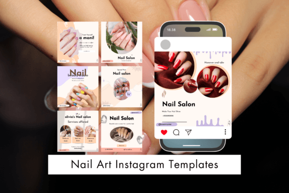 Download Nail Technician Instagram Templates - Instagram Collection