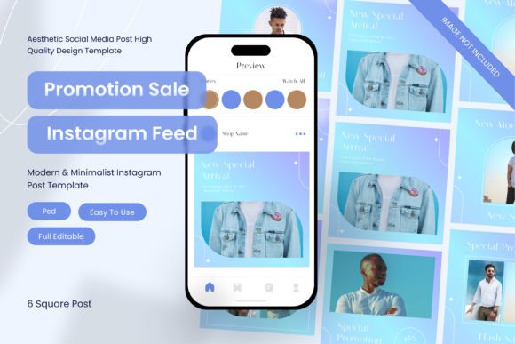 Download Set Instagram Post Bundle Figma Template - Instagram Collection