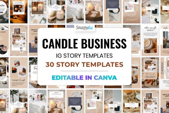 Download Candle Instagram Canva Story Template - Instagram Collection