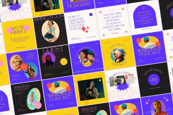 Download Contemporary Vibrant Instagram Kit - Instagram Collection