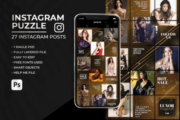 Download Luxor - Instagram Puzzle Feed - Instagram Collection