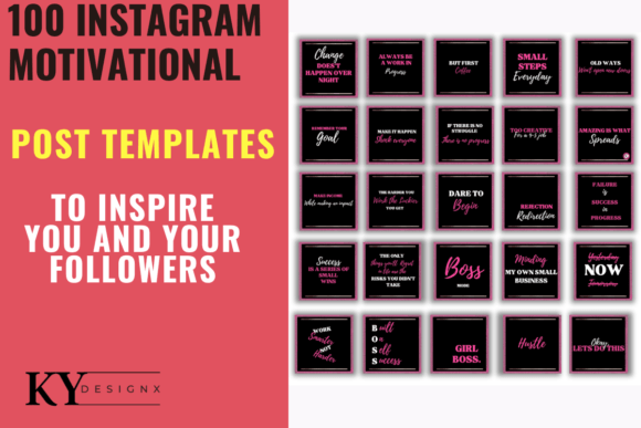 Download 100 InstagramEditable Templates - Instagram Collection