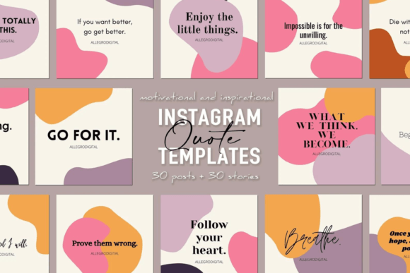 Download Instagram Quotes Template for Canva - Instagram Collection