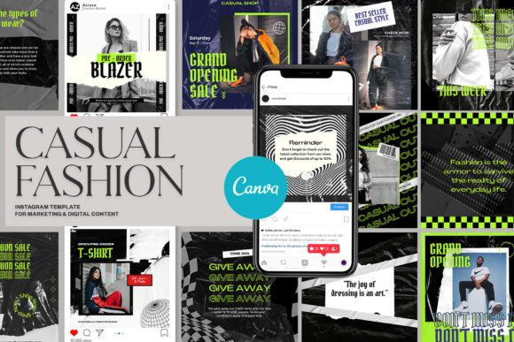 Download Casual Fashion Instagram | CANVA - Instagram Collection