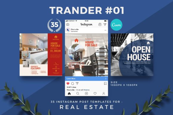 Download Trander One - Instagram Post Templates - Instagram Collection