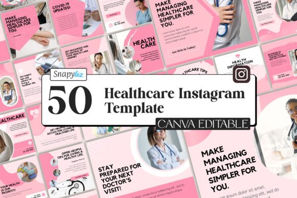 Download Healthcare Instagram Canva Templates - Instagram Collection