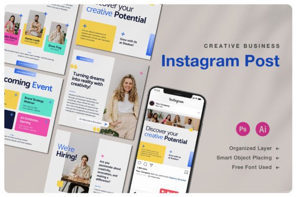 Download Creative Business Instagram Post - Instagram Collection