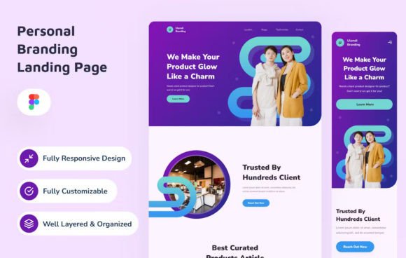 Download Personal Branding Landing Page - Personal branding Collection