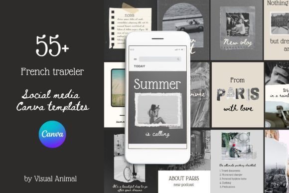 Download French Traveler Instagram Blog Templates - Instagram Collection