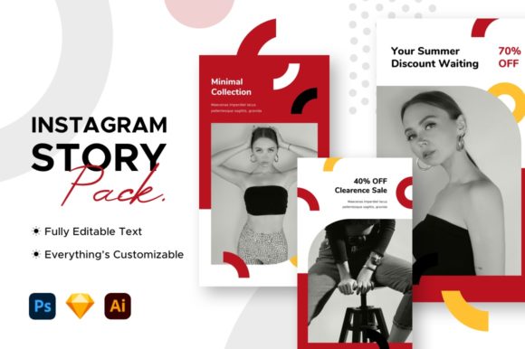 Download Instagram Story Fashion Template - Fashion template Collection