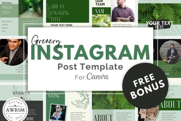 Download Green Instagram Canva Beauty - Instagram Collection