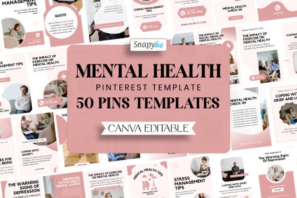 Download Mental Health Pinterest Templates - Pinterest Collection
