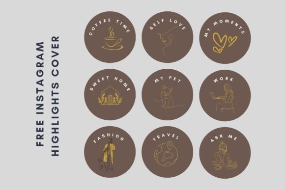 Download Free Instagram Highlights Cover - Instagram Collection