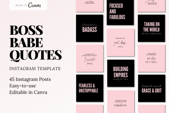 Download Boss Babe Quotes Instagram Templates - Instagram Collection
