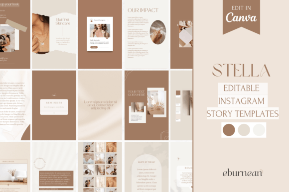 Download Boho Instagram Story Templates Canva - Instagram Collection