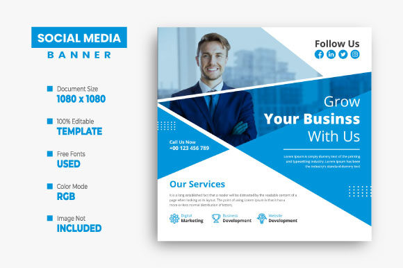 Download Business Instagram Post Template - Instagram Collection