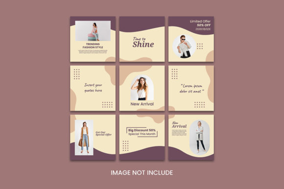 Download Instagram Fashion Post Template - Instagram Collection