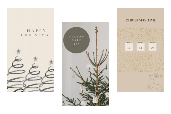 Download 30 Christmas Instagram STORY TEMPLATE - Instagram Collection