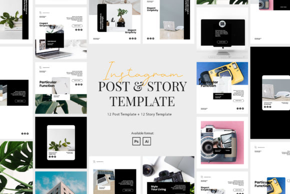 Download Elegant Business Instagram Post &amp; Story - Instagram Collection