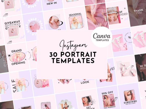 Download Blush Pink Instagram Canva Template Post - Instagram Collection