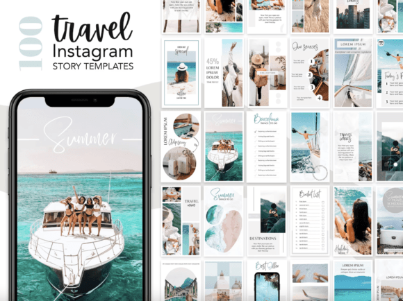 Download 100 Travel Instagram Story Templates - Instagram Collection